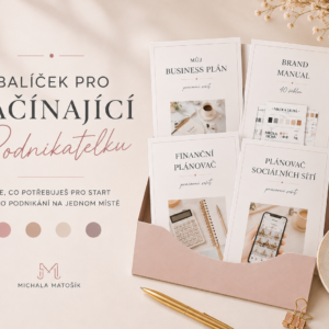 Balíček pro začínající podnikatelku